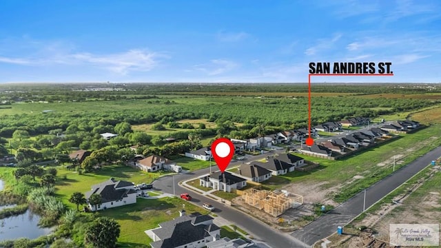7332 San Andres St, Brownsville, TX 78520 - aerial perspective of suburban area