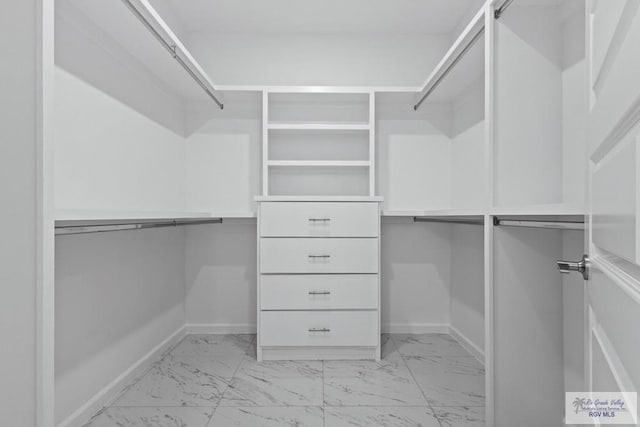 7332 San Andres St, Brownsville, TX 78520 - walk in closet with light marble finish flooring