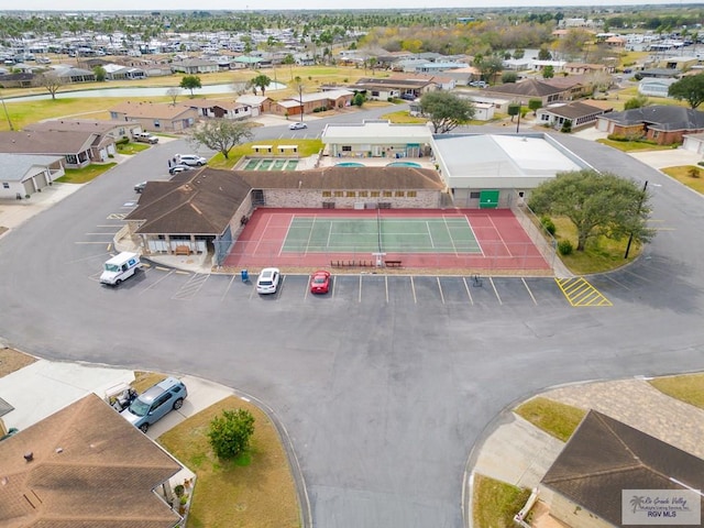 birds eye view of property featuring a residential view