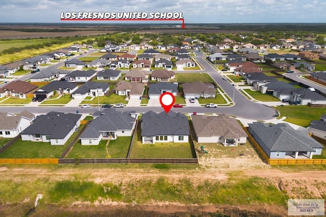 9484 S Queen Palm, Los Fresnos, TX 78566 - aerial perspective of suburban area