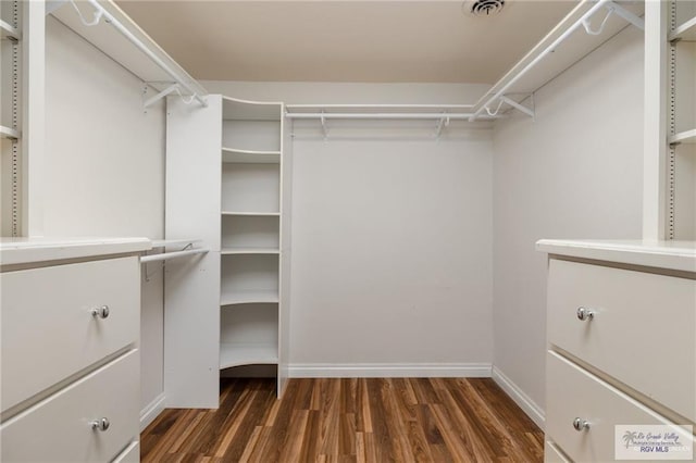 1500 Bryan Rd, Mission, TX 78572 - walk in closet featuring wood finished floors