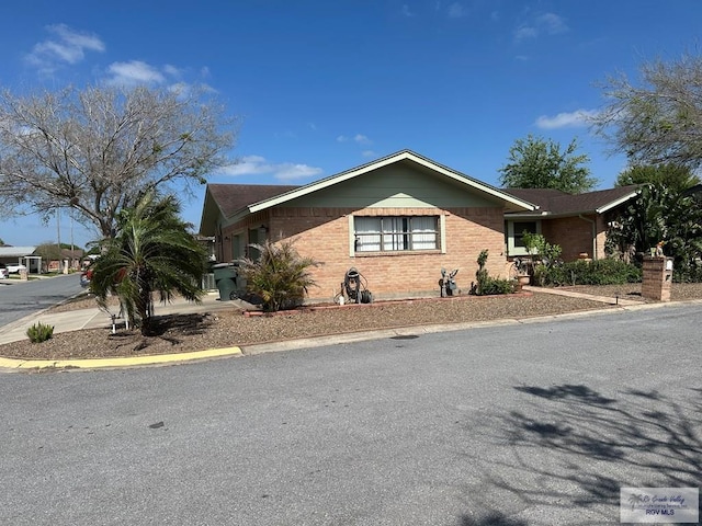 view of side of property