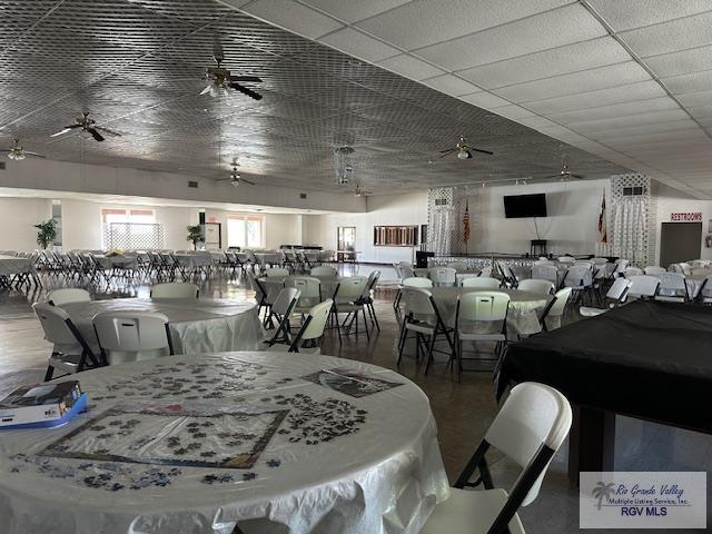 view of dining space