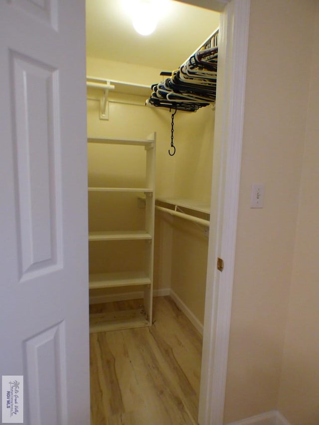 180 Chippewa Cir, Harlingen, TX 78555 - walk in closet featuring light wood finished floors