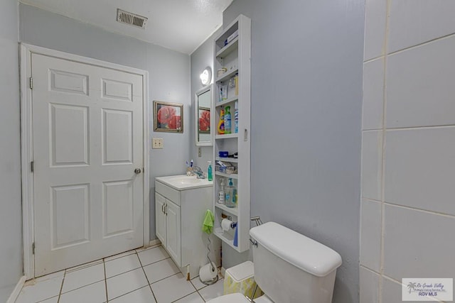 24 Ivy Ln, Brownsville, TX 78521 - bathroom with vanity and tile patterned floors