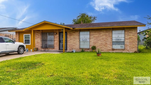 24 Ivy Ln, Brownsville, TX 78521 - view of ranch-style house
