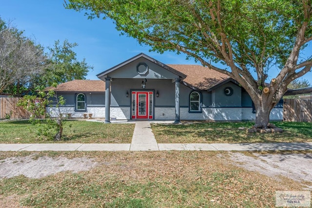 5906 Sunrise Blvd, Harlingen, TX 78552 - view of front of property featuring stucco siding