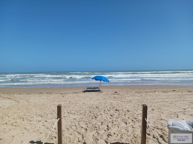 water view with a beach view