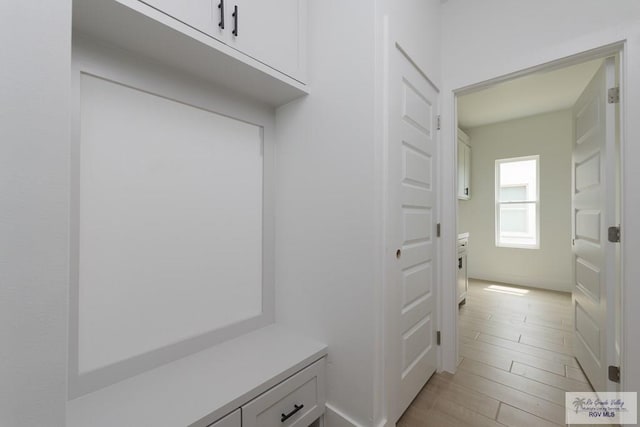 8830 Wentz Lk, Brownsville, TX 78520 - mudroom featuring light wood finished floors