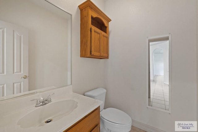 3271 Emerald Valley Blvd Unit 8, Brownsville, TX 78526 - bathroom featuring vanity and tile patterned flooring