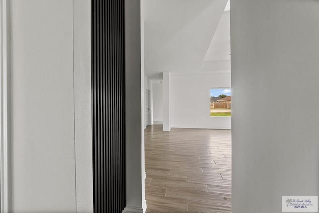 6221 King Palm Loop, Brownsville, TX 78526 - hallway with wood finished floors and baseboards