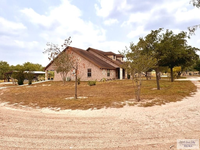 view of property exterior