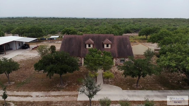 bird's eye view