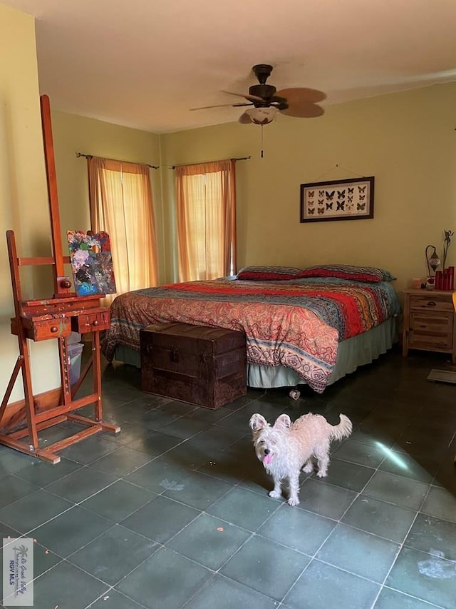 125 W Resaca Rd, Bayview, TX 78566 - bedroom featuring tile patterned flooring