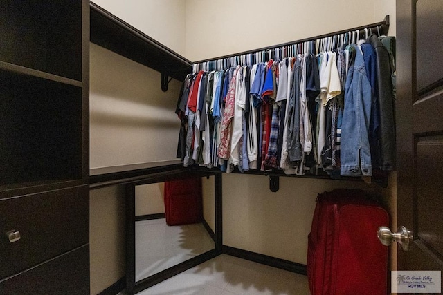 view of spacious closet