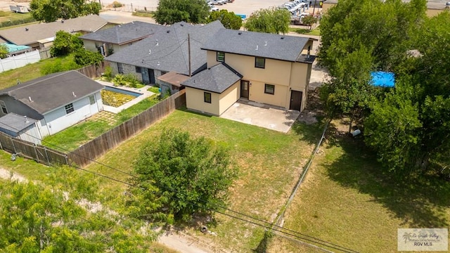 1214 W Monroe Ave, Harlingen, TX 78550 - aerial perspective of suburban area