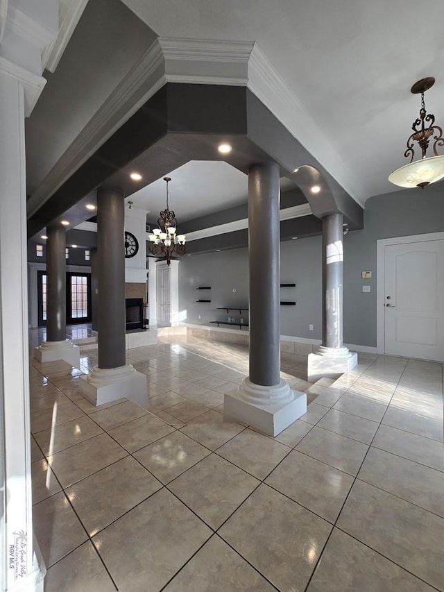 4116 Yoli Ln, Brownsville, TX 78521 - lobby with crown molding
