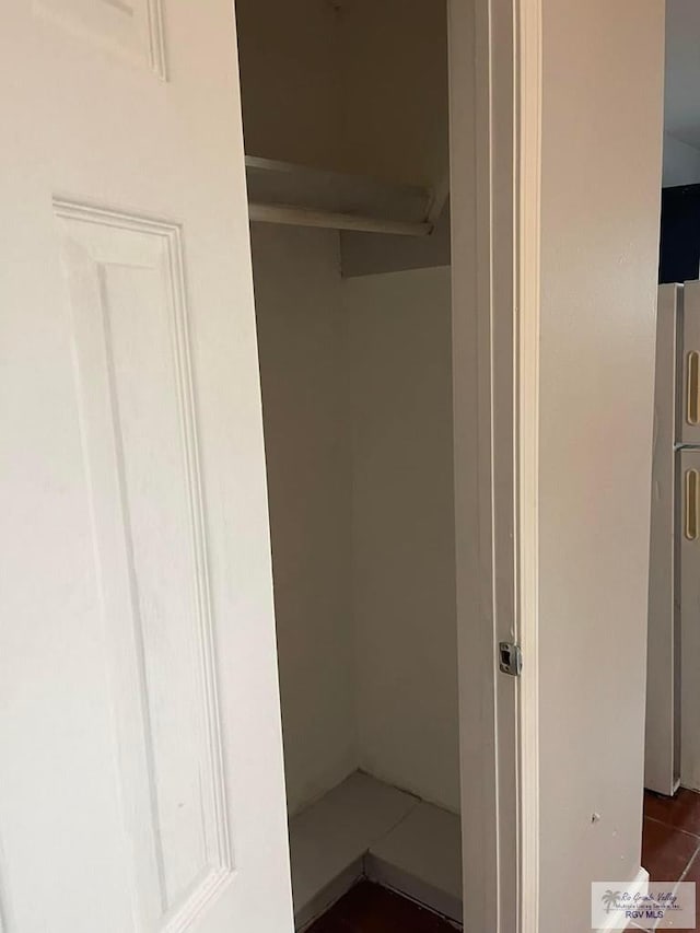 view of closet