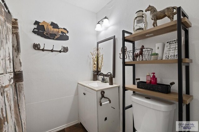 30202 Ratliff Rd, San Benito, TX 78586 - half bath with toilet and vanity