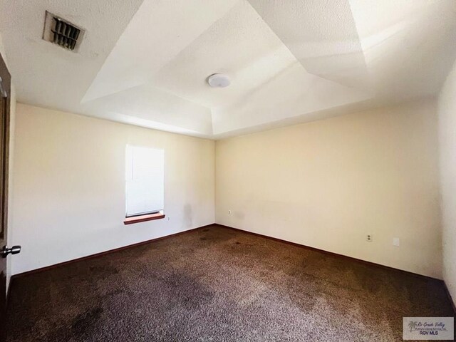 4407 Alejandro St, Mission, TX 78573 - unfurnished room with carpet and a tray ceiling