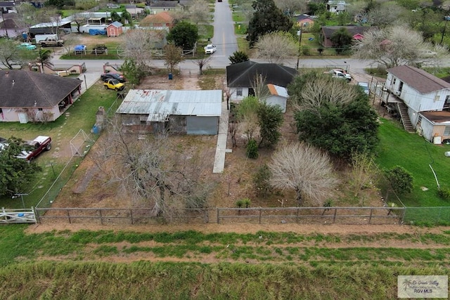 drone / aerial view featuring a residential view