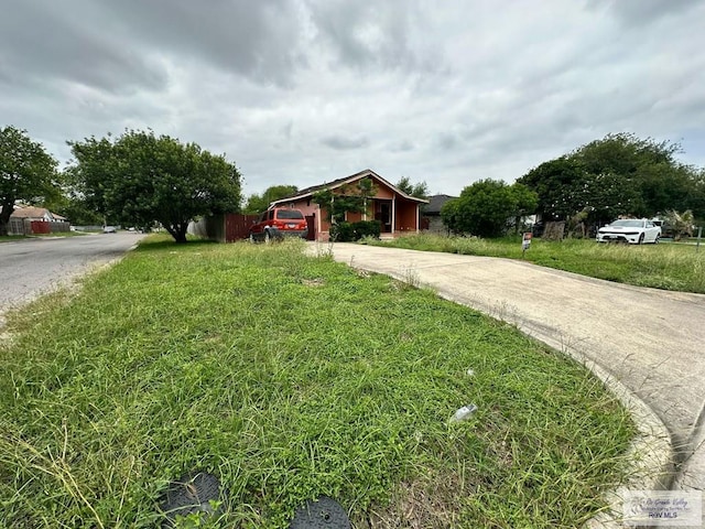 1022 E Monroe Ave, Harlingen, TX 78550 - view of property hidden behind natural elements featuring concrete driveway