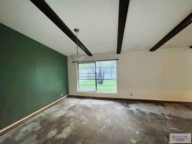 20 Casa Linda Unit 20, Brownsville, TX 78526 - unfurnished room with unfinished concrete flooring and baseboards