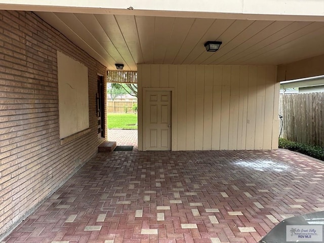 1406 E Bowie Ave, Harlingen, TX 78550 - view of patio