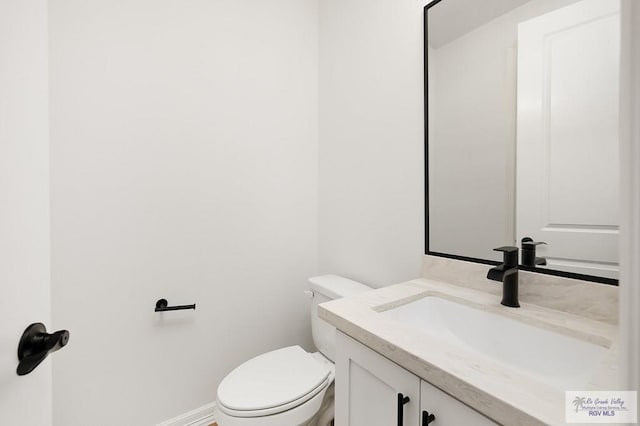 3515 S Elevation Dr, Edinburg, TX 78542 - bathroom featuring vanity and toilet