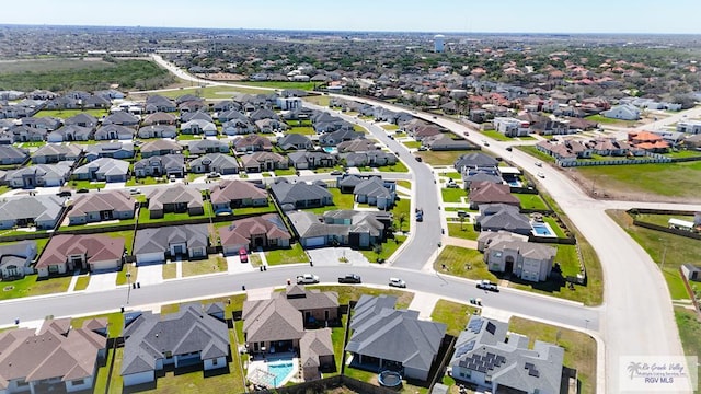 birds eye view of property featuring a residential view