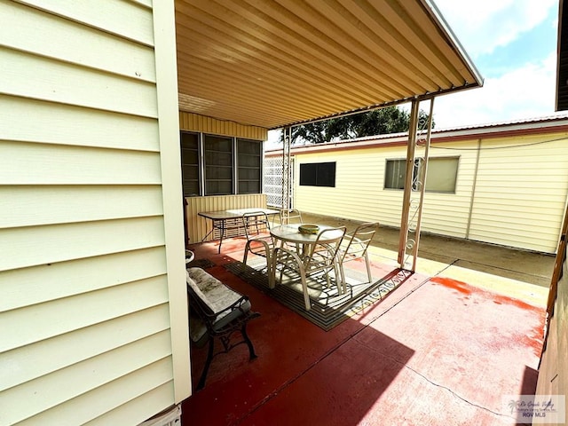 view of patio / terrace