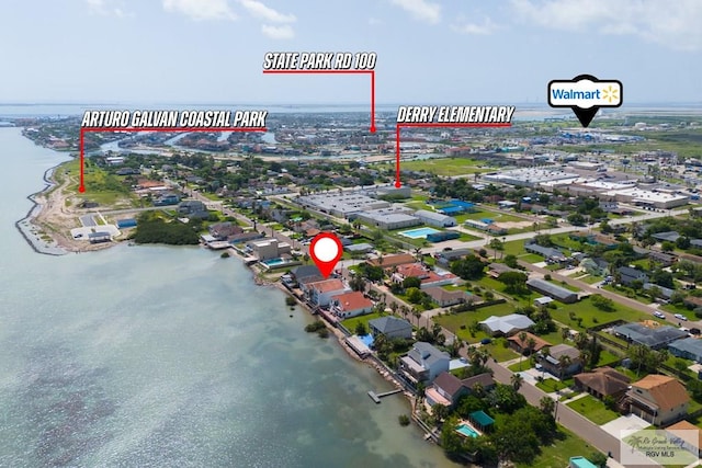 1810 N Shore Dr, Port Isabel, TX 78578 - view of property location with a large body of water
