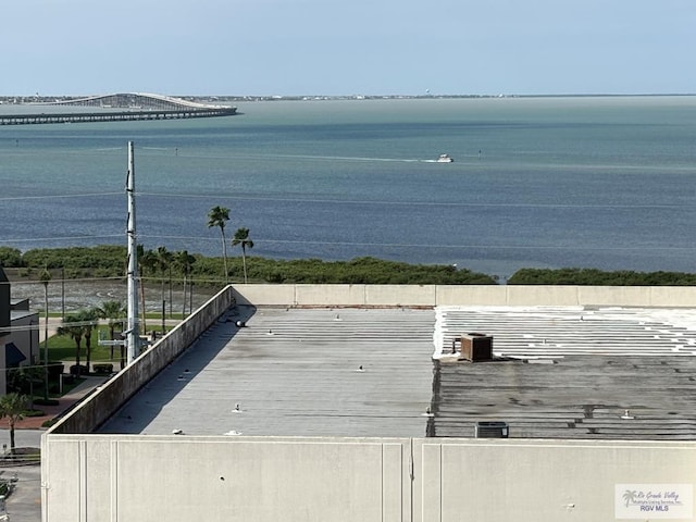 view of water feature