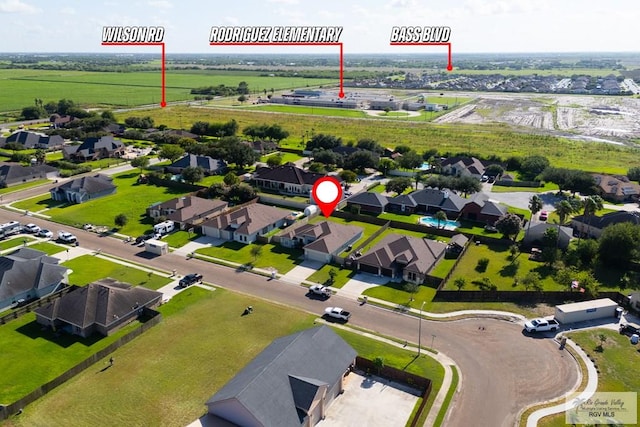 23756 Richmond Cir, Harlingen, TX 78552 - aerial view of residential area