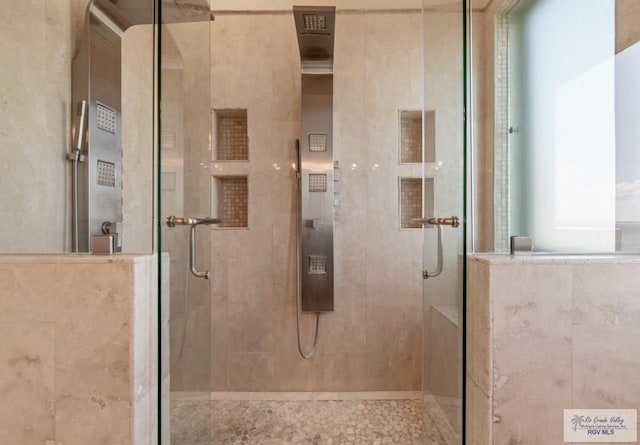 201 W Capricorn Dr, South Padre Island, TX 78597 - bathroom featuring a stall shower
