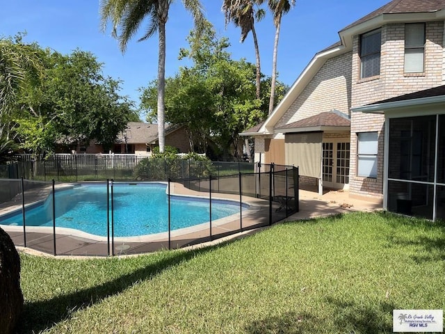 901 Morelos Ave, Rancho Viejo, TX 78575 - view of swimming pool with a patio