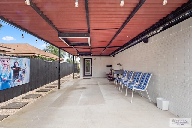 view of patio / terrace