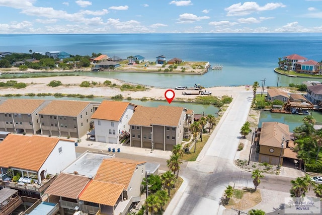 1302 Harbor Island Dr, Port Isabel, TX 78526 - aerial view of residential area featuring a nearby body of water
