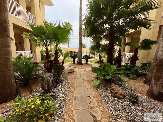 view of property's community