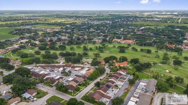 5503 Brazo Cir, Harlingen, TX 78552 - aerial view of property and surrounding area featuring nearby suburban area