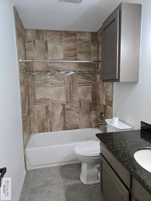 4727 Las Palomas St, Brownsville, TX 78521 - bathroom with vanity and  shower combination