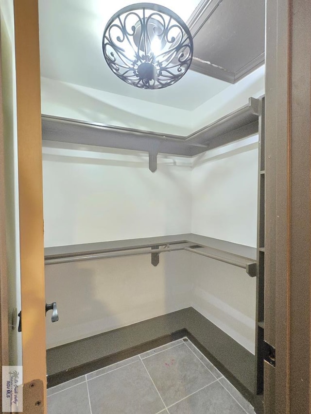 4727 Las Palomas St, Brownsville, TX 78521 - spacious closet featuring tile patterned floors