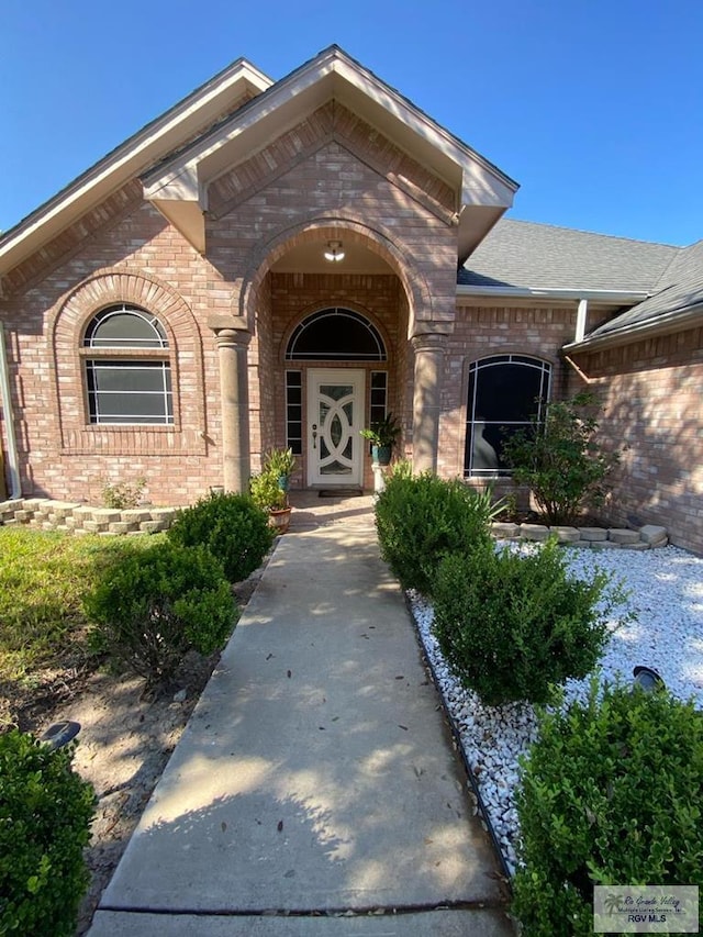 view of entrance to property