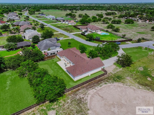 25142 Teal Cir, San Benito, TX 78586 - aerial view featuring a residential view