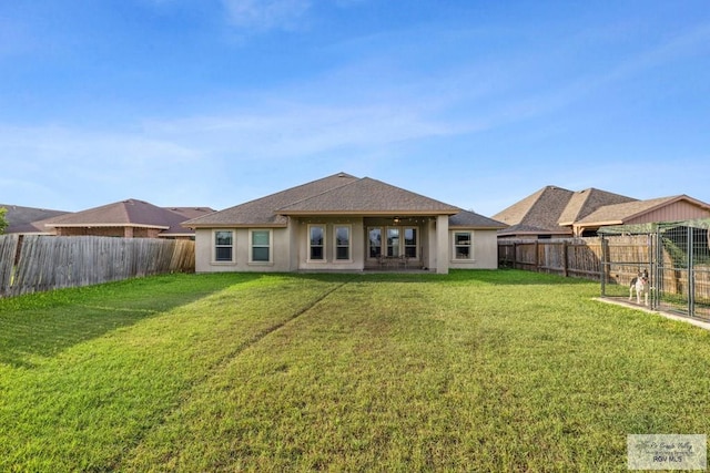 1510 Karis Ct, Harlingen, TX 78550 - back of house featuring a fenced backyard