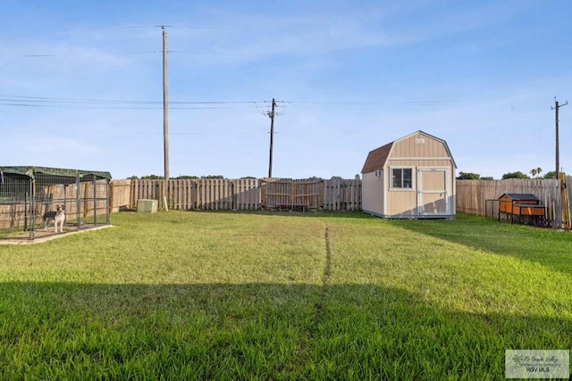 1510 Karis Ct, Harlingen, TX 78550 - fenced backyard with a storage unit
