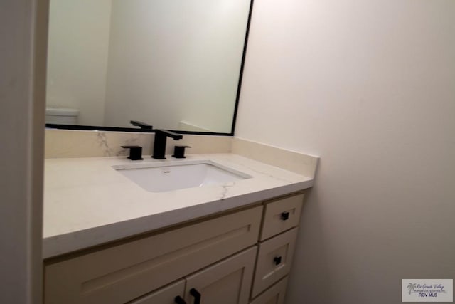 1272 Bridle Way, San Benito, TX 78586 - half bath featuring vanity and toilet