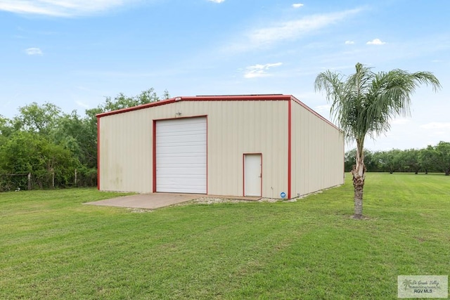 12612 E Clark Rd, La Feria, TX 78559 - view of outbuilding with an outbuilding and driveway