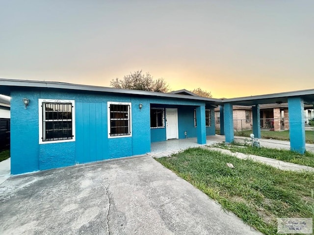 view of front of house