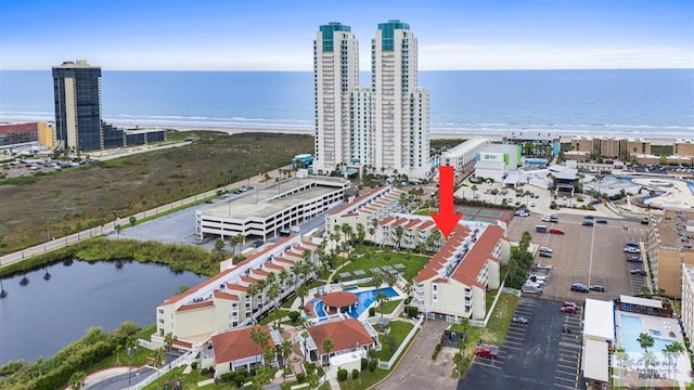 200 S Padre Blvd Unit 1303, South Padre Island, TX 78597 - aerial view of a large body of water